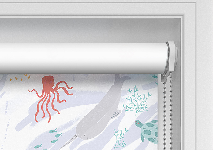 Mermaids, Ocean Blues - Twist&Fit Roller Blind - Image 11